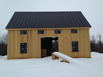 Winter Barn